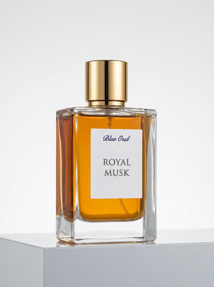 royal musk perfume bottle